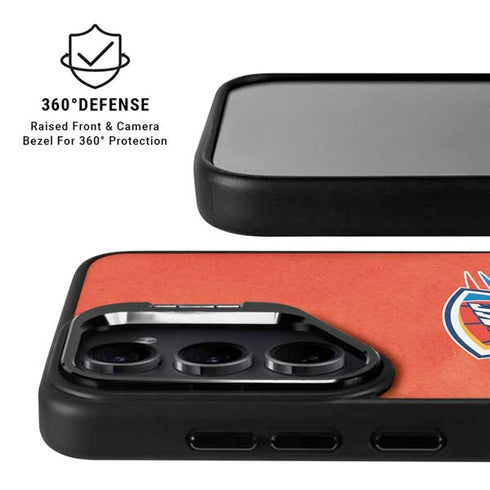 2025 NBA Champions Oklahoma City Thunder Galaxy S25 Ultra Kickstand Case